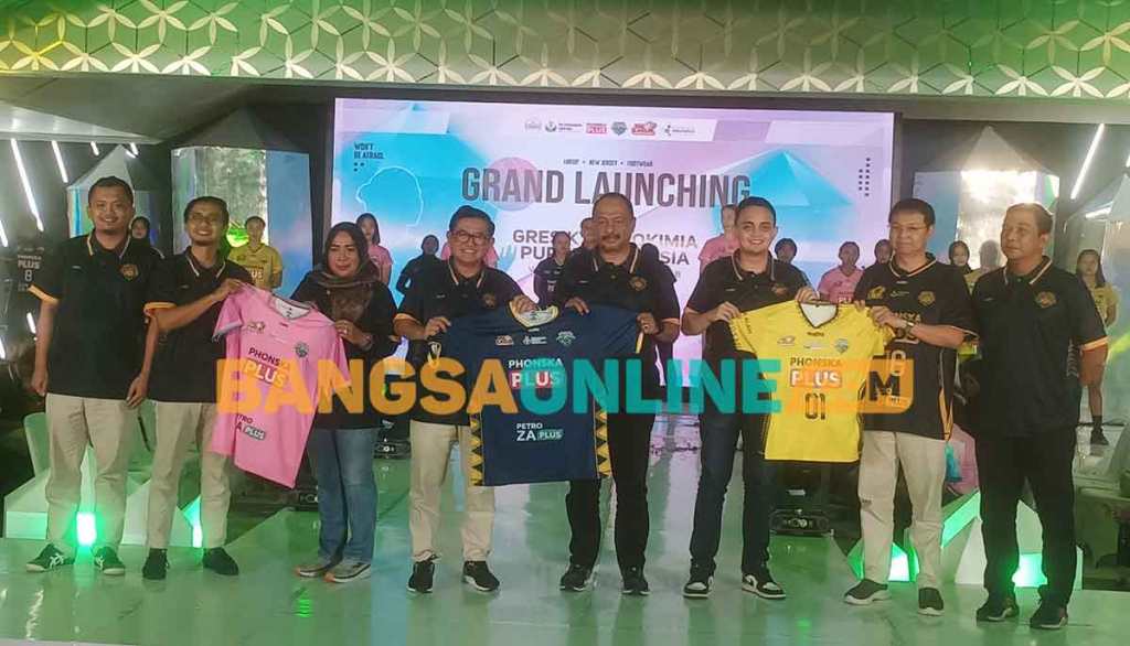 Hadapi Proliga 2024, Petrokimia Gresik Launching GPPI Volley Ball&nbsp;Club