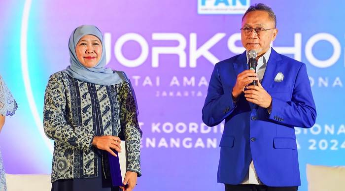 Rakornas PAN, Khofifah Berbagi Pengalaman Pentingnya Bangun Mutual Understanding dan&nbsp;Trust