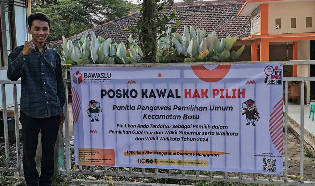 Kawal Proses Coklit, Bawaslu Kota Batu Dirikan Posko Aduan Daftar&nbsp;Pemilih