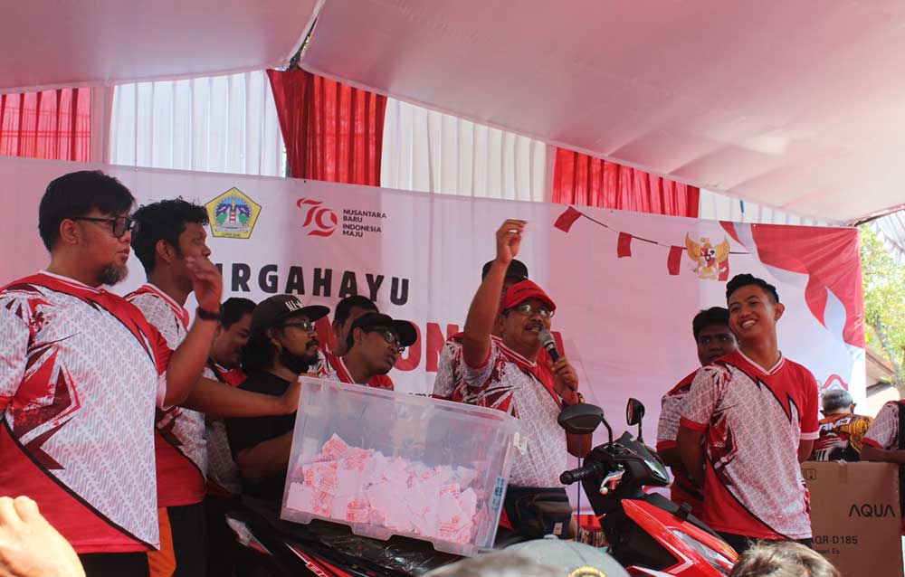 Merasa Difitnah Curang Dalam Undian Hadiah Utama Jalan Sehat, Begini Klarifikasi Kades&nbsp;Randuagung