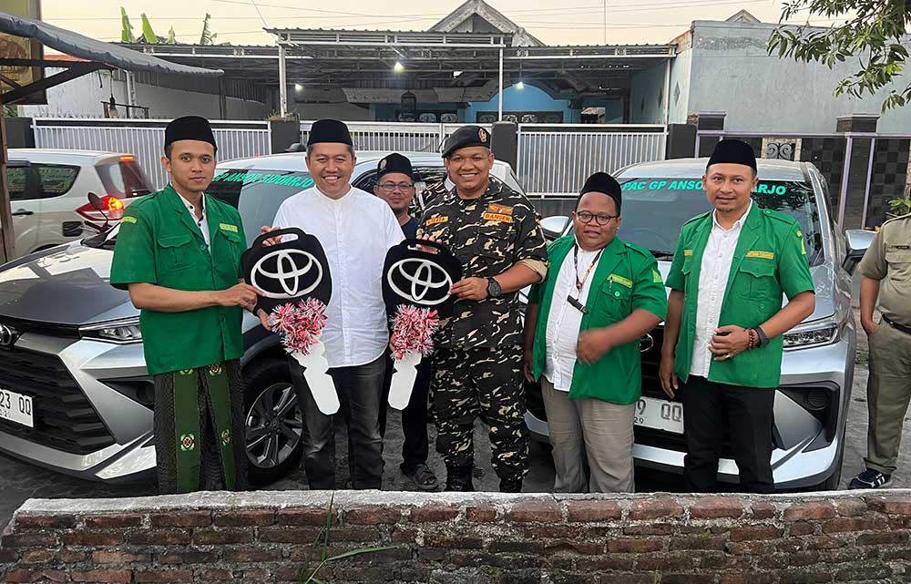 Hadiri PKD Ansor, Mas Iin Serahkan Bantuan Dua Mobil dari Pemprov&nbsp;Jatim